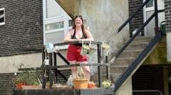 ‘I pay £580 a month to live in a disused care home’: Property guardians show us around