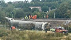 Track defect found near derailment site – report
