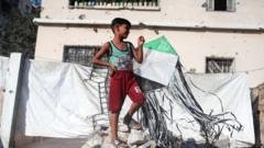 Israel warns of ‘forceful’ response to kites flown from Gaza