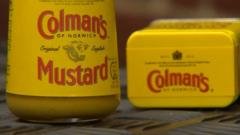 Colman’s Mustard put up for sale ahead of merger