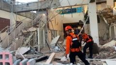 Powerful magnitude 7.7 earthquake kills at least 47 in Indonesia