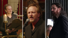 Bono, Eddie Vedder and Hozier among mourners at Glen Hansard’s funeral