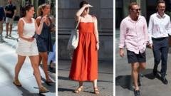 Shorts, strappy tops and sandals: What is acceptable to wear to work?