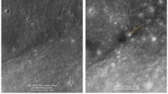 South Korea space agency shares Moon images after SpaceX rocket debris crash