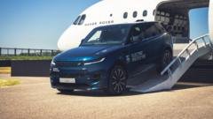 Range Rover launches first fully electric model
