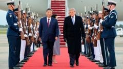 Xi got Trump’s red carpet welcome – but not everything he wanted