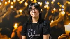 Hong Kong’s Tiananmen activists sentenced to up to seven years in prison