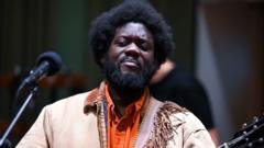 Singer Michael Kiwanuka reveals he is recovering from a stroke