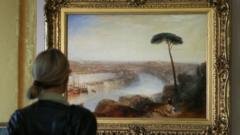 Close-up look at Turner’s ‘£50m’ Rome painting on show in the city