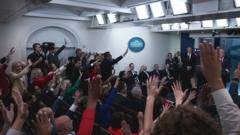 Journalists denied White House access after Trump banned some media outlets
