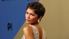 In pictures: Stars on red carpet at Emmy Awards in LA