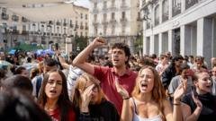 Spain announces ban on evictions after protests over 87-year-old woman’s removal from flat