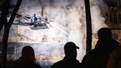 Russian strikes leave 600,000 without power in Ukraine, as Starlink restrictions affect front line